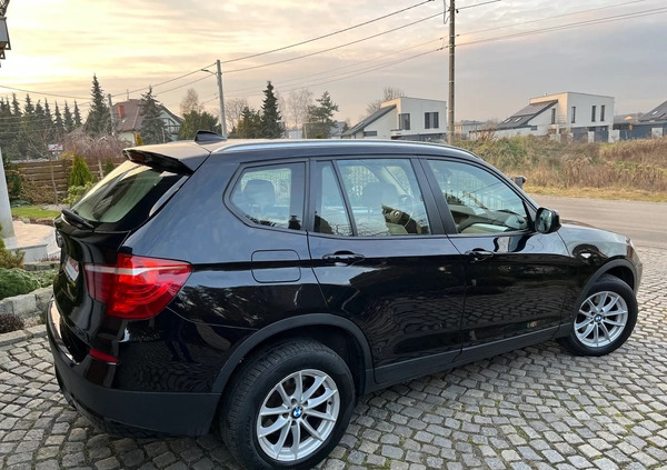 BMW X3 cena 58900 przebieg: 224000, rok produkcji 2012 z Sępopol małe 466